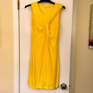 Yellow Calvin Klein Dress